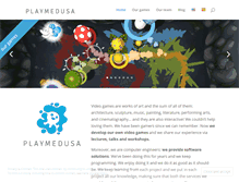 Tablet Screenshot of playmedusa.com